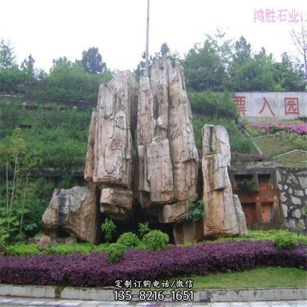 園林公園裝飾塑石假山水景觀雕塑（2）