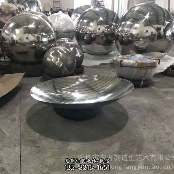 酒店景區不銹鋼景觀雕塑（3）