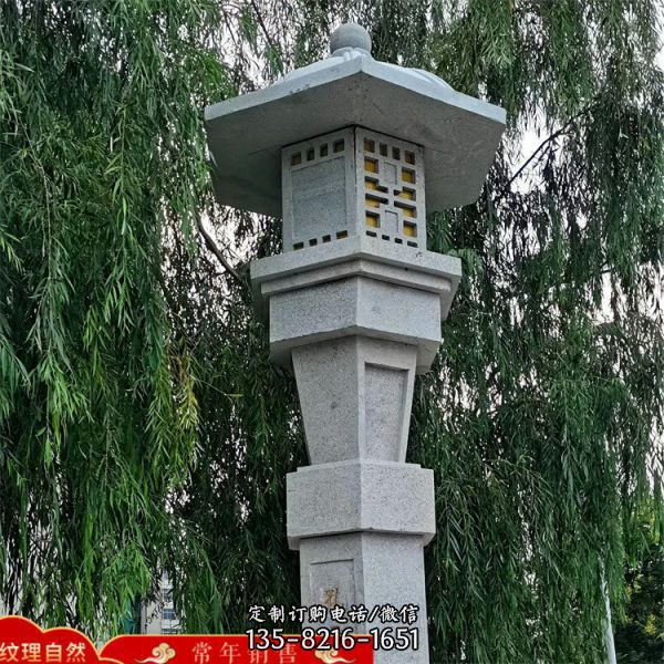 廣場園林石雕石塔雕塑（4）