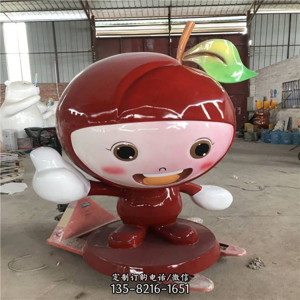 玻璃鋼彩繪卡通公仔雕塑（2）