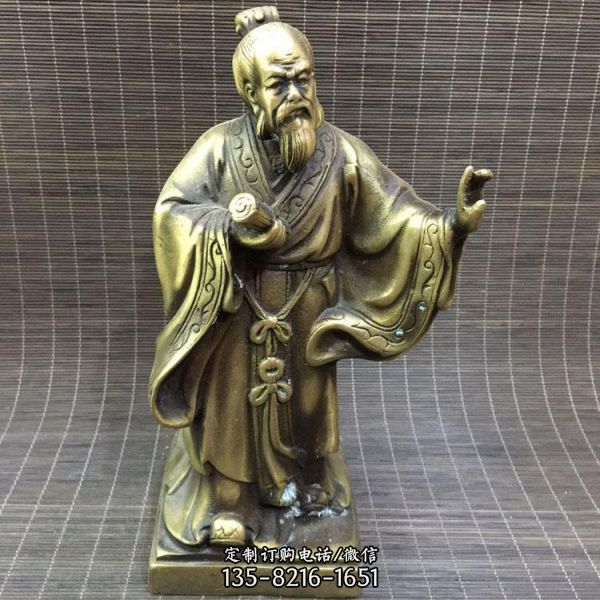 銅雕戶外景觀園林戶外古代人物雕塑