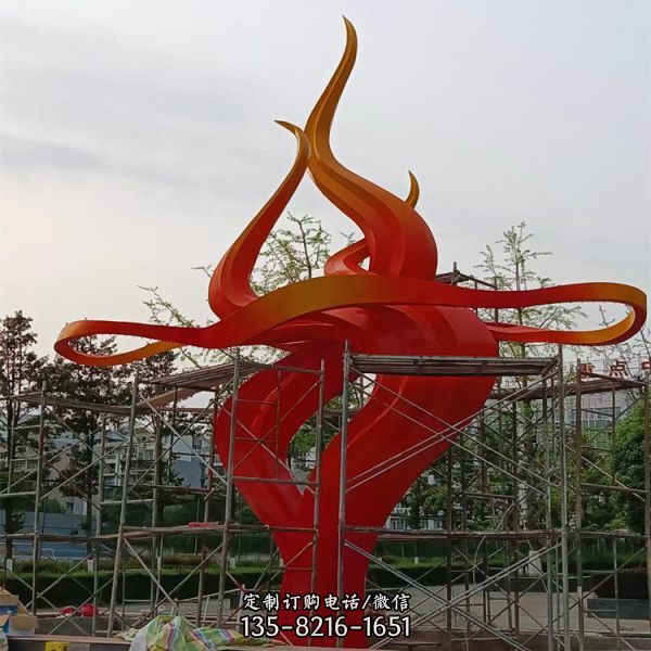 小區大型景觀火炬造型擺件（3）