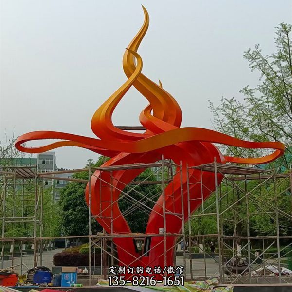 小區大型景觀火炬造型擺件（1）