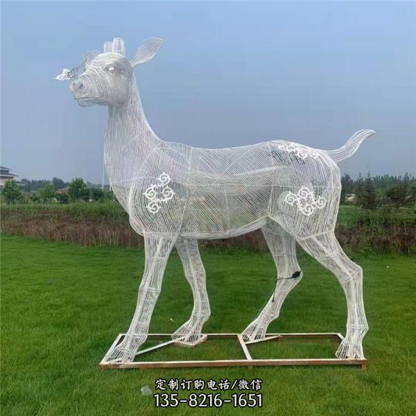 不銹鋼編織景觀雕塑（3）