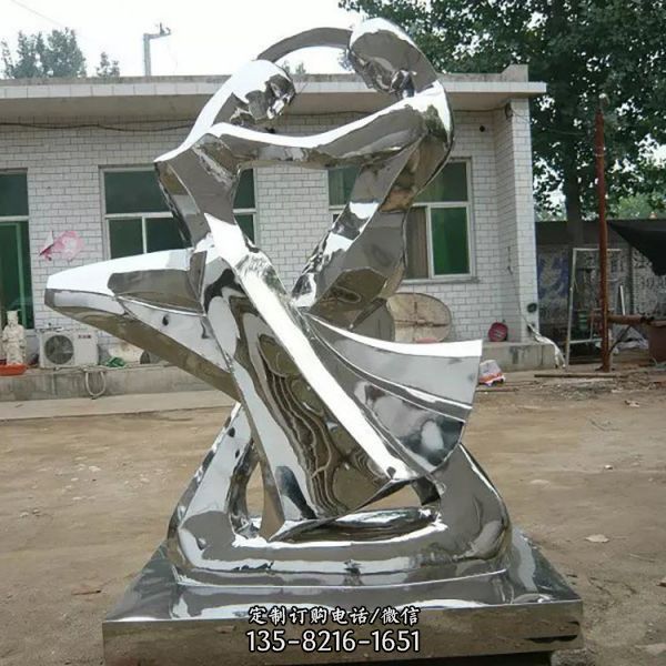 金屬不銹鋼校園廣場雕塑戶外擺件（4）