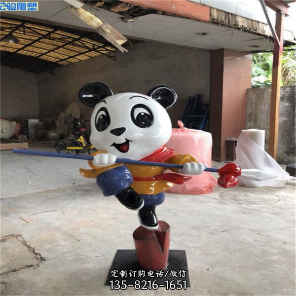 景觀玻璃鋼女娃卡通人物定制（5）