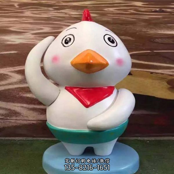 玻璃鋼動漫人物雕塑  幼兒園擺件雕塑（1）