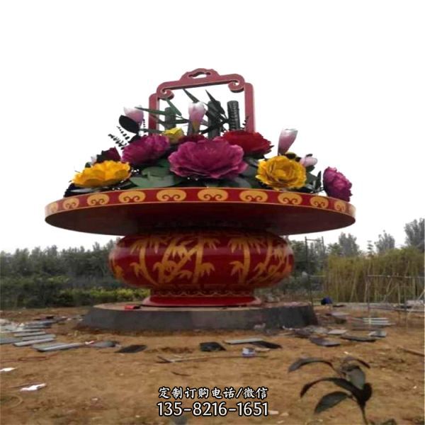 公園廣場大型不銹鋼景觀雕塑（1）