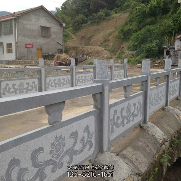 河道公園青石欄桿 護(hù)欄（2）