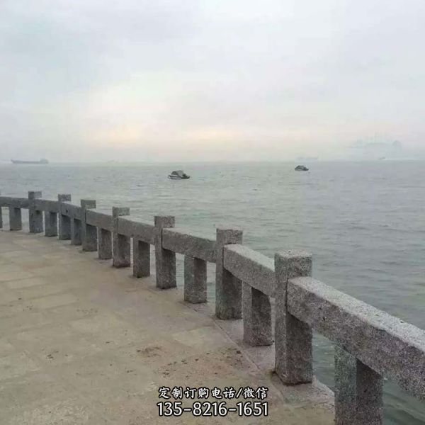 河道公園青石欄桿 護(hù)欄（4）