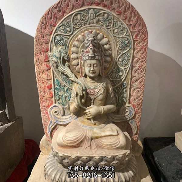 寺廟供奉石雕佛像雕塑（1）