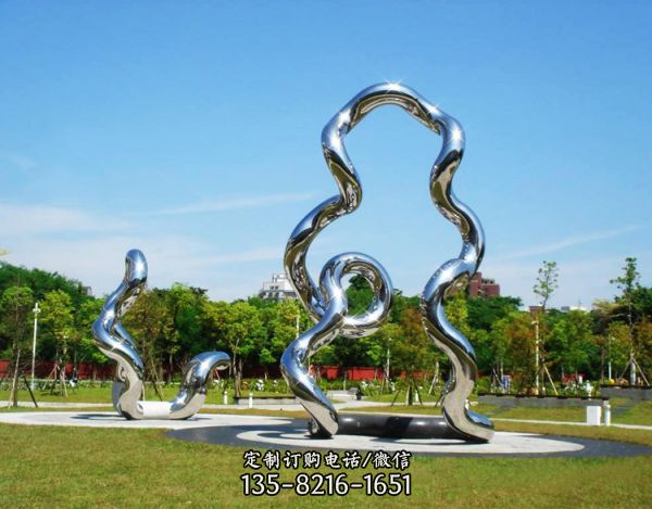 廣場酒店創意抽象異性景觀擺件雕塑（1）