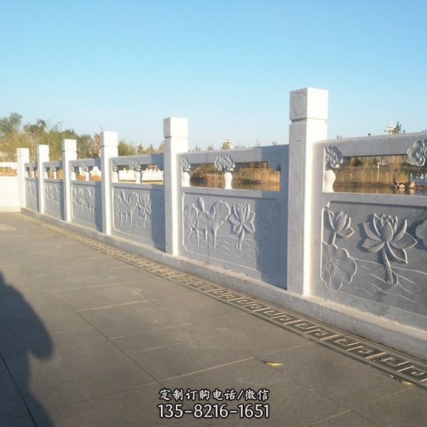 園林廣場(chǎng)景觀大理石浮雕欄桿欄板（1）