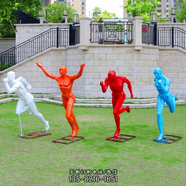 戶外公園體育館跑步擺件（4）