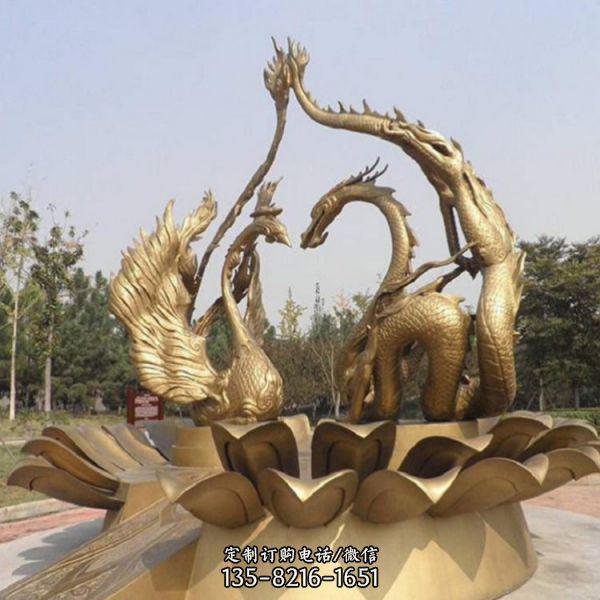公園廣場不銹鋼創意動物景觀雕塑（4）
