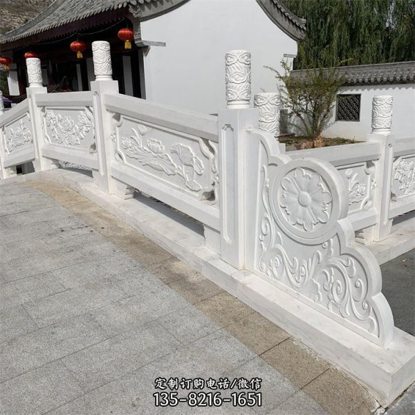 園林石雕創意公園景區欄桿欄板雕塑（2）