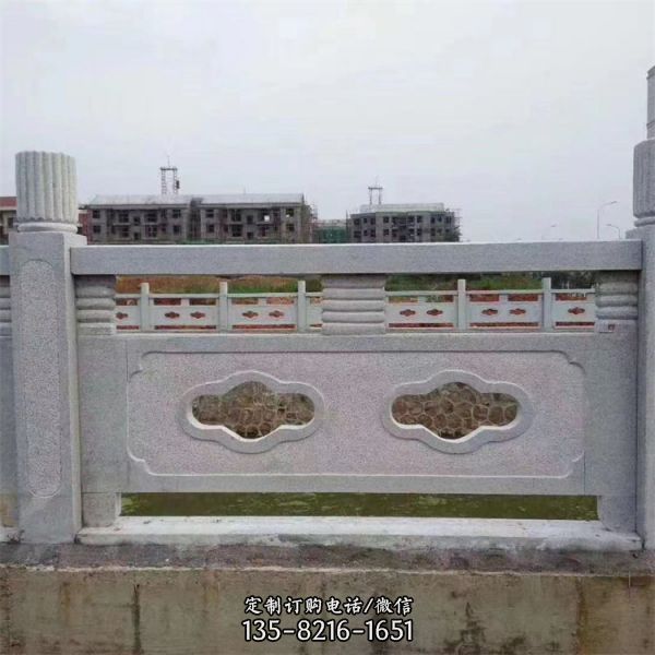 園林石雕創意公園景區欄桿欄板雕塑（5）