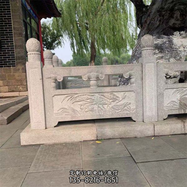 園林石雕創意公園景區欄桿欄板雕塑（6）