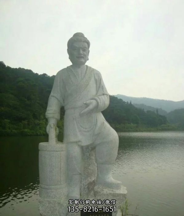 公園大理石二十四孝人物雕塑（3）
