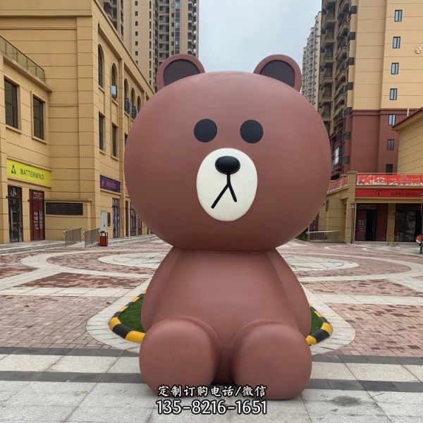 商場景區(qū)玻璃鋼彩色創(chuàng)意卡通景觀雕塑（2）