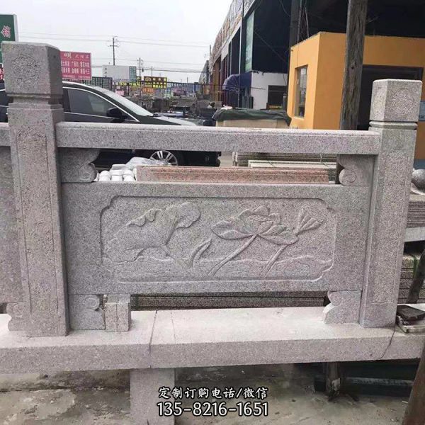 河道石雕中式仿古護(hù)欄雕塑（3）