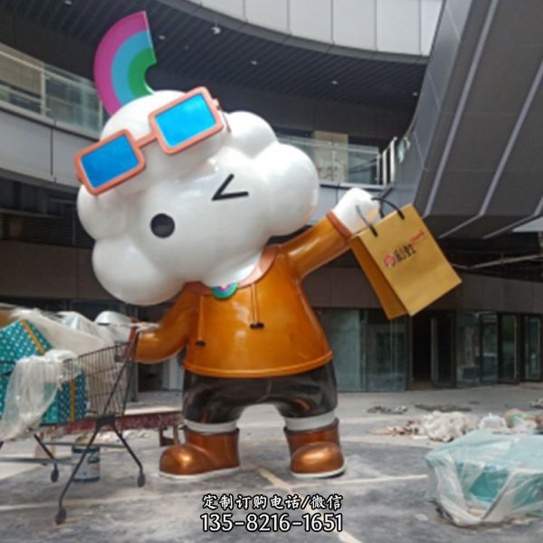 廣場商場云仔娃娃雕像（3）