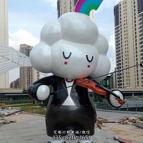 廣場商場云仔娃娃雕像（2）