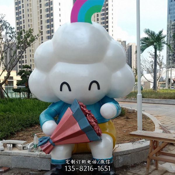 廣場商場云仔娃娃雕像（1）
