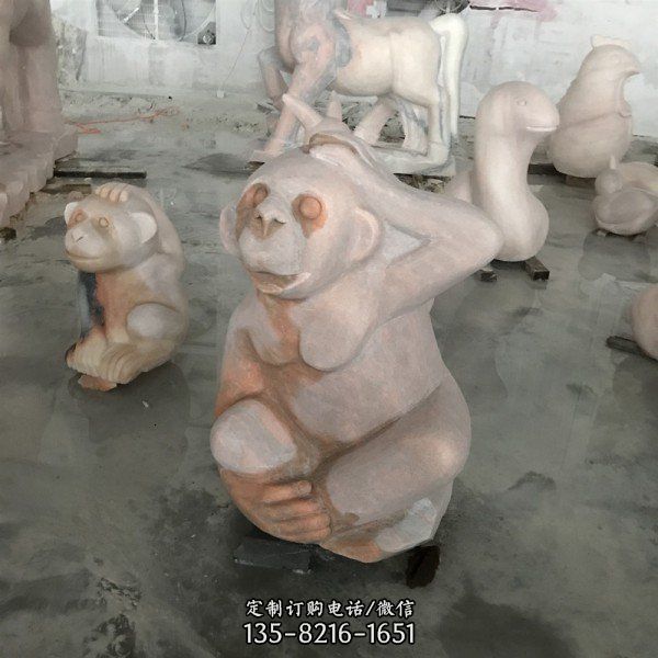 公園景區石雕生肖動物雕塑（3）
