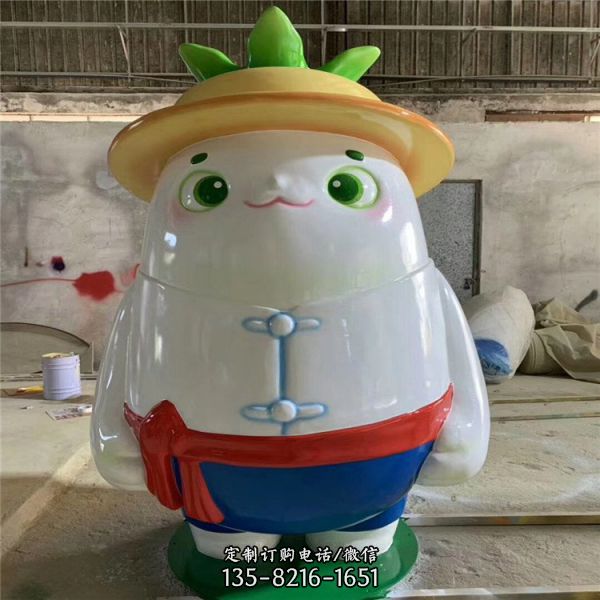 公園景區 玻璃鋼卡通恐龍蛋雕塑擺件（4）