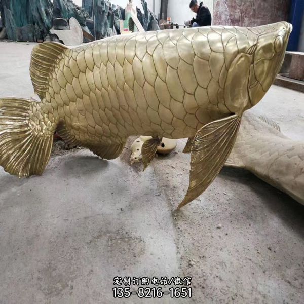動物園海洋館不銹鋼抽象創(chuàng)意魚雕塑（5）