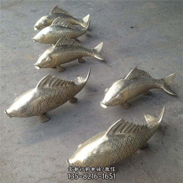 動物園海洋館不銹鋼抽象創(chuàng)意魚雕塑（2）
