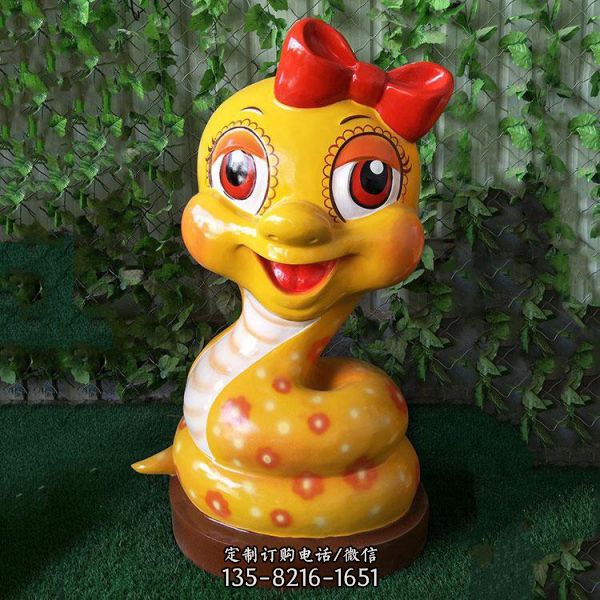 十二生肖玻璃鋼卡通公仔戶外商場景觀雕塑（2）