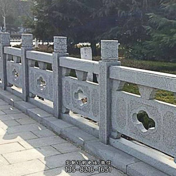 公園名勝古跡大理石石雕河道欄桿欄板雕塑（3）