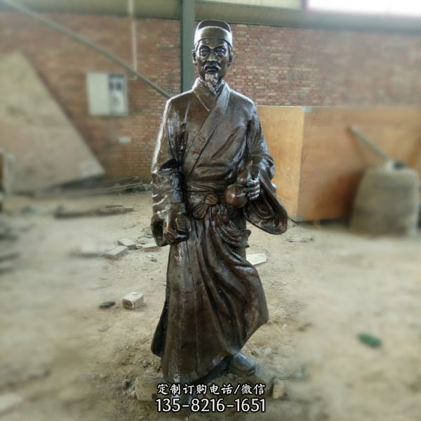醫(yī)院擺件古代人物四大名醫(yī)公園學(xué)校雕塑擺件（4）