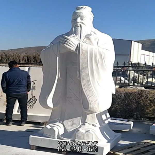 校園景區戶外大型古代名人雕塑（4）