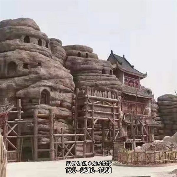 公園景區(qū)創(chuàng)意大型假山雕塑（3）