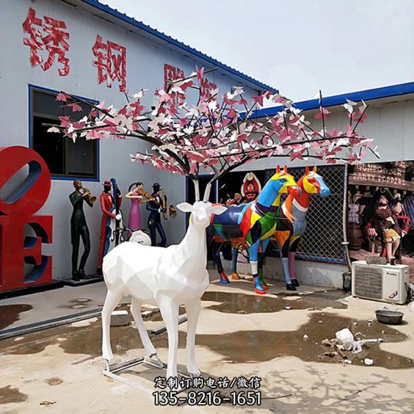 園林廣場景觀不銹鋼雕塑（3）