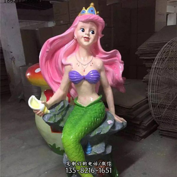 彩繪動漫人物游樂場公園幼兒園裝飾擺件（5）