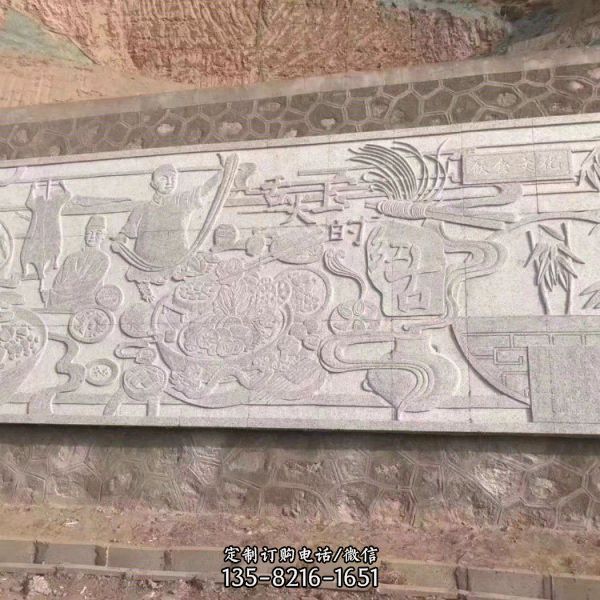青石石雕園林庭院浮雕壁畫雕塑（2）