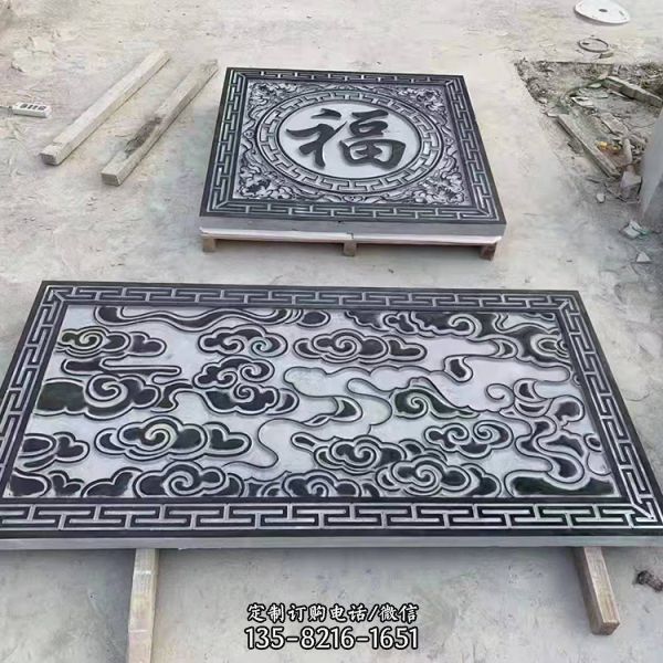 庭院別墅抓裝飾中式浮雕壁影景觀擺件（1）