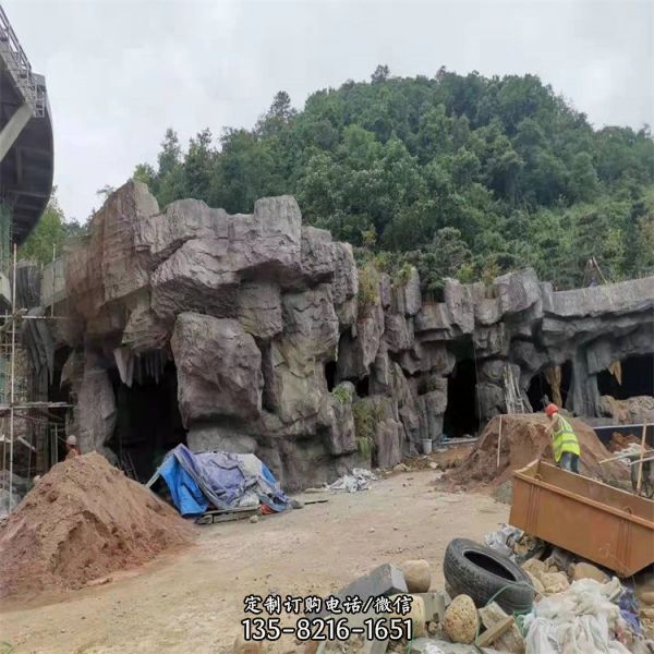 游樂園別墅裝飾水泥假山雕塑（6）