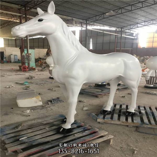 公園景觀玻璃鋼彩繪動物雕塑小品（2）