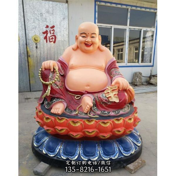 銅雕彩繪寺廟家用供奉佛像雕塑（5）