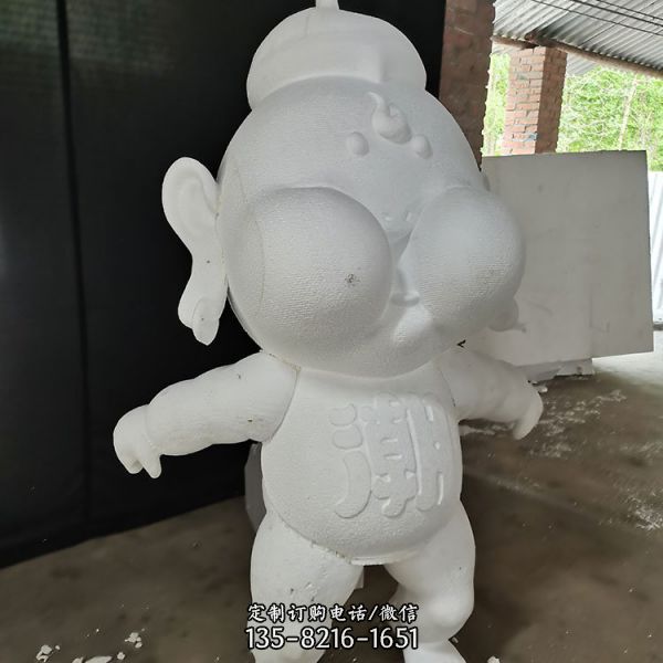 景點廣場擺放吉祥物動漫游戲人物泡沫雕塑（2）