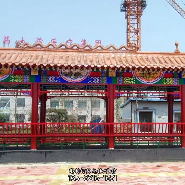古建園林石雕涼亭雕塑（1）