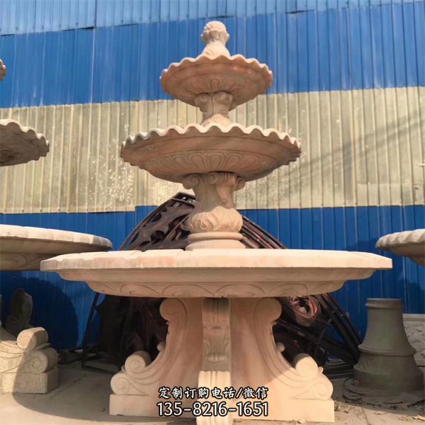 招財(cái)流水?dāng)[件景觀裝飾 噴泉雕塑（2）