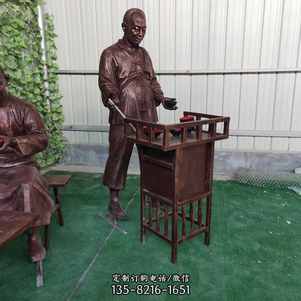 玻璃鋼民俗人物生活場景（5）