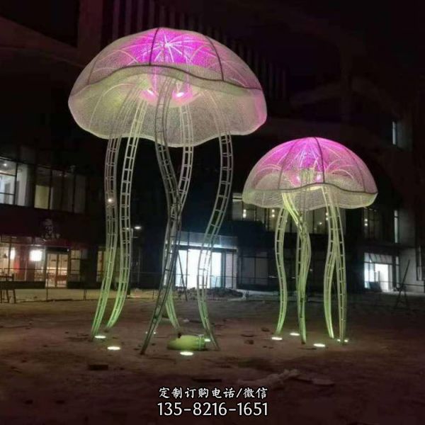 廣場鐵藝金屬不銹鋼鷹動物雕塑（4）