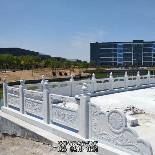 河道大型大理石浮雕戶外景區圍欄